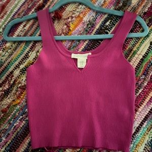 Dark Pink Tank Top